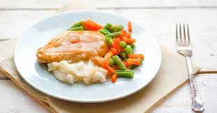 Recette De Puree De Panais Petits Legumes Et Blancs De Dinde Au Miel Et Balsamique Recette Puree De Panais Dinde Plat
