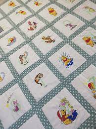 Winnie The Pooh Baby Quilt Hello Pretty Buy Design