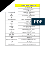 أأنْتَ المُسَافِرُ أمْ سَعِيْدٌ ؟ apakah kamu yang akan pergi ataukah said ? Kata Tanya Bahasa Arab