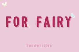 Download For Fairy Font By Danika D Creative Fabrica SVG Cut Files