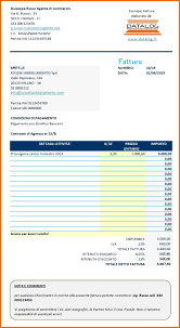 Modello Fattura Excel Esempi Scaricabili Online E Come Compilarli Datalog