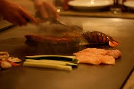 Orange foods are brain food. Have Your Meal Cooked Fresh Right In Front Of You At Shogun Japanese Restaurant Japanese Restaurant Food Cooking