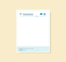 Design your own doctor letterhead template according to your requirements. Free Doctor Letterhead Format Template Word Doc Psd Apple Mac Pages Publisher Illustrator