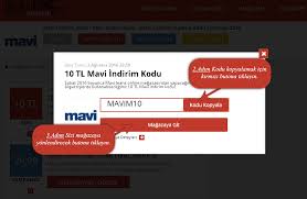 Mavi Kupon Kodu Kuponlar Adlar Magazalar