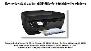 Install the hp all in one remote mobile app application to make it easier to manage print and scan tasks. How To Download And Install Hp Officejet 3835 Driver Windows 10 8 1 8 7 Vista Xp Youtube