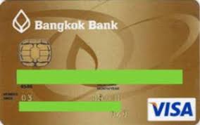 Bangkok bank credit card, bangkok, thailand. Bank Card Bangkok Bank Visa 2 Bangkok Bank Thailand Col Th Vi 0013