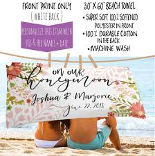 Wedding Beach Towel Honeymoon Mr And Mrs Custom Beach Etsy Custom Beach Towels Personalized Beach Towel Beach Towel