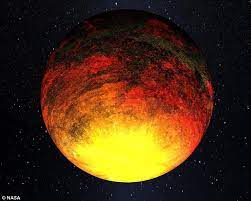 Its name was derived from the roman king of gods. Kepler 10b Planet Could Be Missing Link To Earth Alien World Made Of Rock Not Gas Daily Mail Online