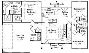 In all this ranch has 1800 square feet of living space, 3 bedrooms, and 2 bathrooms. 21 Best Floor Plans For 1800 Sq Ft Homes House Plans