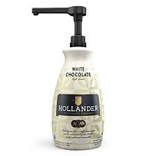 Maybe you would like to learn more about one of these? Buy White Chocolate Cafe Sauce By Hollander Chocolate Co For Real White Chocolate Mochas Perfect For The Professional Or Home Barista Net Wt 91oz 64 Fl Oz Large Bottle
