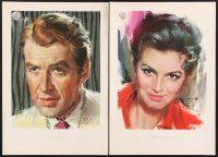 4x031 WARNER BROS: GALLERIA DEL SUCCESSO 1959-60 Italian portfolio Wayne,  Hepburn & 15 more!