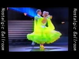 Ballroom Dance Stephen Hannah and Connie Hannah Rogers cup 1992 Waltz show  dance
