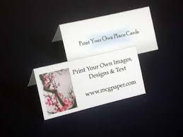 Celebrate a destination wedding theme with personalized leather travel tags. Place Cards And Printable Table Tent Cardstock Mcgpaper