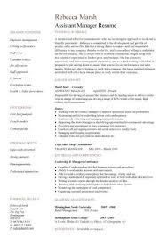 Retail Assistant Manager Resume Job Description Example Covering Letter Free Sample Cv Retail Resume Examples Resume Objective Examples Job Resume