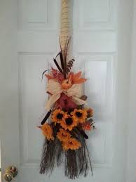Cinnamon Scented Broom I Decorated For The Fall Fall Halloween Decor Fall Wreaths Fall Crafts