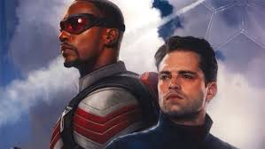 Check out the new empire magazine online cover featuring anthony mackie and sebastian stan, the stars of marvel studios' the falcon and the winter soldier. The Falcon And The Winter Soldier D23 Poster Shows Anthony Mackie In Red White Blue Sciencefiction Com