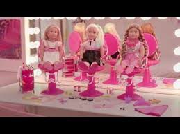 Our Generation Dolls Hair Play Salon Youtube