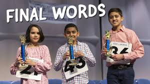 Final Words Of The 2019 State Spelling Bee Youtube