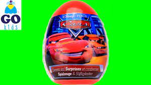 Disney Cars Surprise Egg Lightning Mcqueen Snot Rod Gokids Disney Cars Lightning Mcqueen Car Surprise