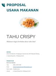 Bisnishandal.com, proposal usaha adalah sebuah perencanaan awal dalam bisnis untuk menuangkan tujuan, strategi pemasaran. Cover Proposal Usaha Serbabisnis