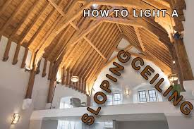 Extensions can also be used that run from the transformer, the. Bedroom Lighting For Sloped Ceiling Home Improvement Ideas