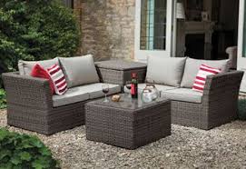 650 Image Of 2018 Hartman Madison Essential Corner Set With Cushion Storage Slate Stone Corner Sofa Set Table And Bench Set Outdoor Furniture Sets