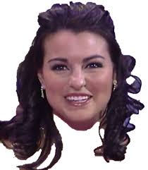 Ashly Delgrosso's head (PNG) by kuyatamayo