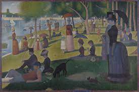 Sunday in the park with george more than a hundred years ago, artist georges seurat challenged his audience to experience the art of painting from a new perspective. File Georges Seurat A Sunday On La Grande Jatte 1884 Google Art Project Jpg Wikimedia Commons