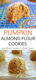 Pumpkin Almond Flour Cookies Vegan Grain Free Oil Free Power Hungry Recipe Almond Flour Cookies Paleo Cookies Vegan Cookies