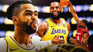 Lakers' D'Angelo Russell remembers 'crying' while watching young LeBron  James at first NBA game