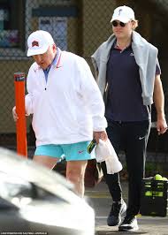 In an explosive new book, chris masters charts a crowded life full of contradictions. Alan Jones Spends His Morning Tutoring Jake Thrupp In Tennis After Retiring From 2gb Breakfast Daily Mail Online