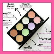 Colores De Correctores Y Su Utilizacion Acorde A Los Tonos Correctorfacial Makeup Maquilla Colores De Correctores Corrector Maquillaje Frases De Maquillaje