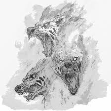 Send to a friend pypus is now on the social networks, follow him and get latest free coloring pages and much more. Cerberus Hellhound 3 Headed Dog Drawing