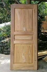 Namun jika terbuat dari bahan kayu jati ini di sarankan menggunakan finising politur atau sped sending. Pintu Jati Minimalis Mebel 529599426