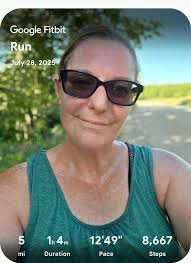 Completed a 5.5 mile run in Michigan