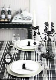 Nine staples for a white party; Black And White Dinner Party Celebrations At Home