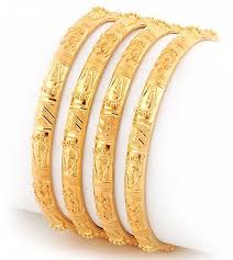 Pin On Bangles Gold
