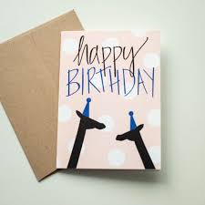 Grey Et Al Greeting Cards Giraffe Birthday Card Greetingcard Card Design Birthday Cards Happy Birthday Happy Birthday Cards