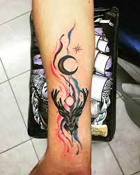 Tattoo Astral Deer And Moon Tattoos Tattoo Designs Tattoo Inspiration