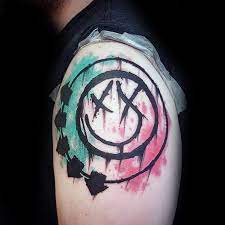 Weird 13 year old that loves blink182, post blink182 stuff and memes. 50 Blink 182 Tattoos For Men Rock Band Ink Ideas