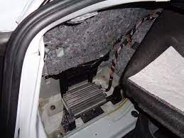 Trunk Leak And Amplifier Water Damage Repair Bmw E90 E91 E92 Water Damage Repair Amplifier Bmw