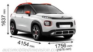Новый citroen c4 cactus тест драйв от первая передача украина. Abmessungen Der Citroen Autos Mit Lange Breite Und Hohe