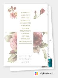 Gedenken An Opa Trauerkarten Echte Postkarten Online Versenden Beileid Trauerkarte Kondolenz