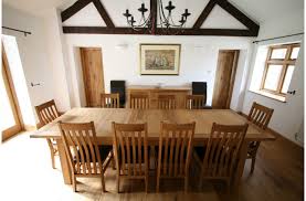 10 Seater Butterfly Extending Large Oak Dining Room Table Oak Dining Room Table Oak Dining Sets Oak Dining Table