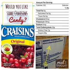 Food Labels 101 Craisins