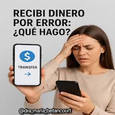 📌 Recibí dinero por error en mi cuenta: ¿qué hago? 👉Si te llega una  transferencia que no te corresponde, lo más importante es no gastarla.  Legalmente, no sos dueño de ese dinero