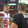 He was drafted by the new york giants in the fourth round of the 2013 nfl draft. 1