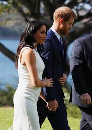 Australian designer martin grant has been flooded with orders since meghan markle stepped out wearing two of his designs during her down under tour with. Meghan Markle Wore A Thing Karen Gee Dress In Australia Edition Updated Fashionista