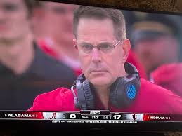 I'm LOVING it!! He won't smile til it's over!! Go Hoosiers!!