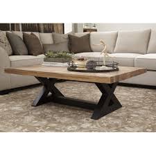 Coffee Table Rustic Brown Top Black Base In 2020 Decorating Coffee Tables Build A Coffee Table Center Table Living Room